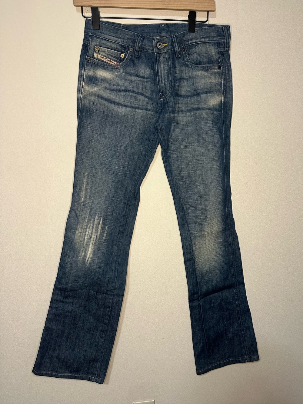 Diesel Industry bootcut jeans Zink model size 28 Y2K vintage designer